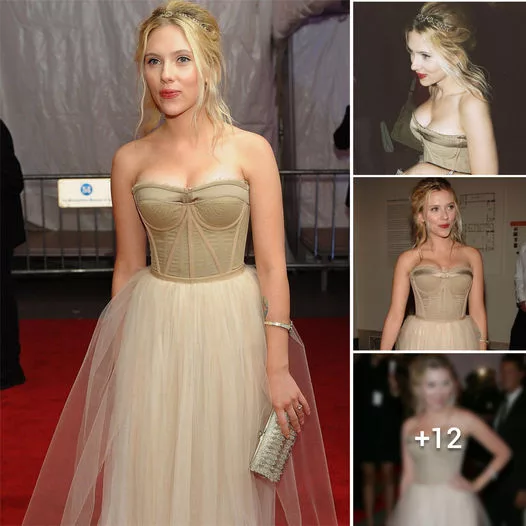 “Scarlett Johansson’s Stunning Appearance at the 2008 MET Costume Institute Gala”