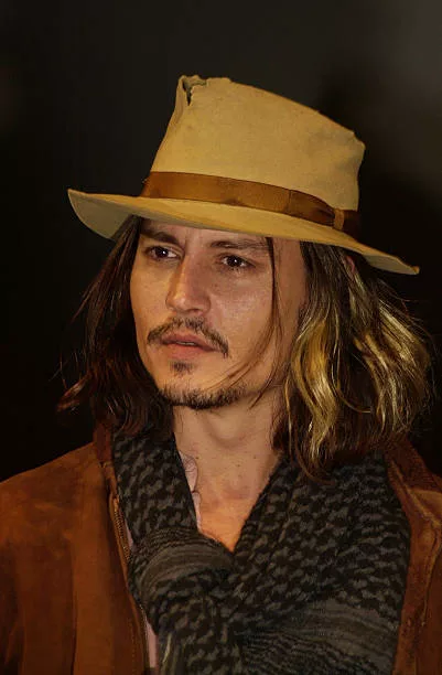 Johnny Depp in Deauville, France.