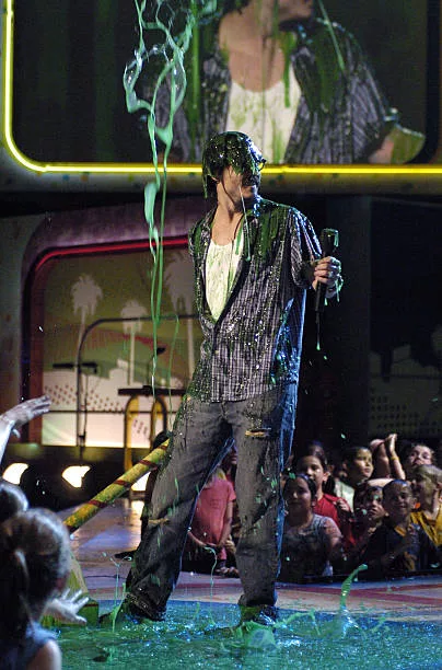 Johnny Depp during Nickelodeon's 18th Annual Kids Choice Awards - Show at Pauley Pavilion in Los Angeles, California, United States.