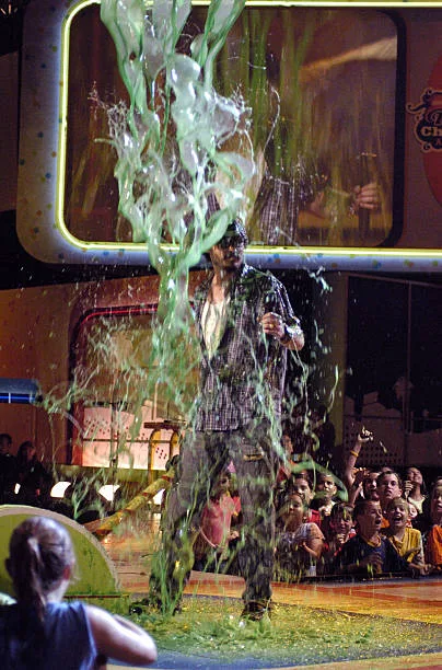 Johnny Depp during Nickelodeon's 18th Annual Kids Choice Awards - Show at Pauley Pavilion in Los Angeles, California, United States.