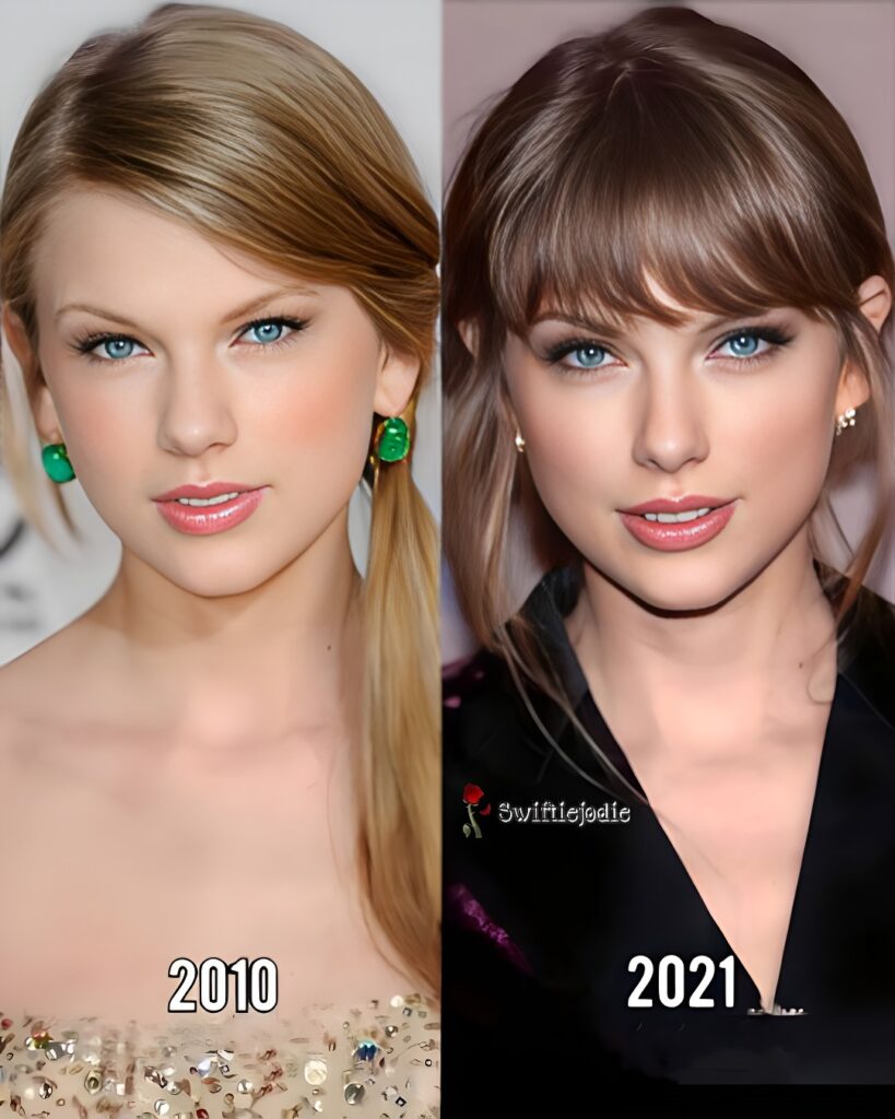 Taylor Swift 2010 VS 2021