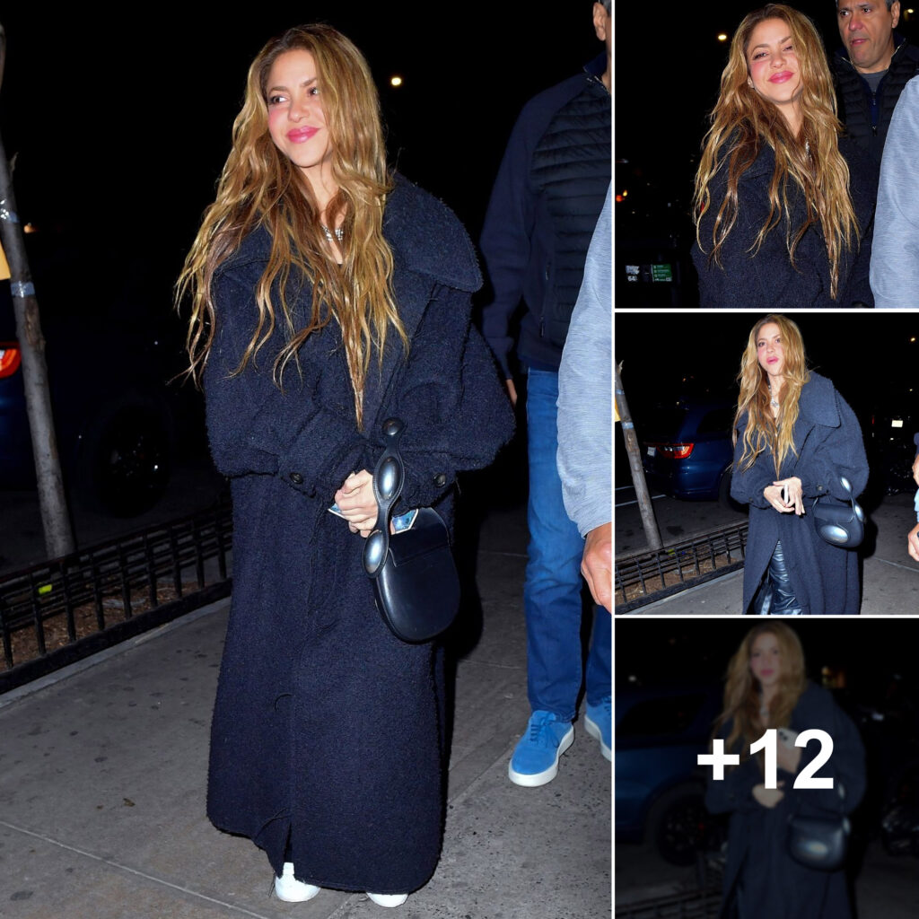 Shakira Dazzles in Fashion for a Glamorous Evening in the Big Apple