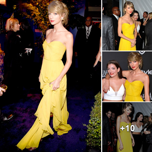 Reflecting on Taylor Swift’s Stunning Red Carpet Appearance at the Golden Globes After-Party!