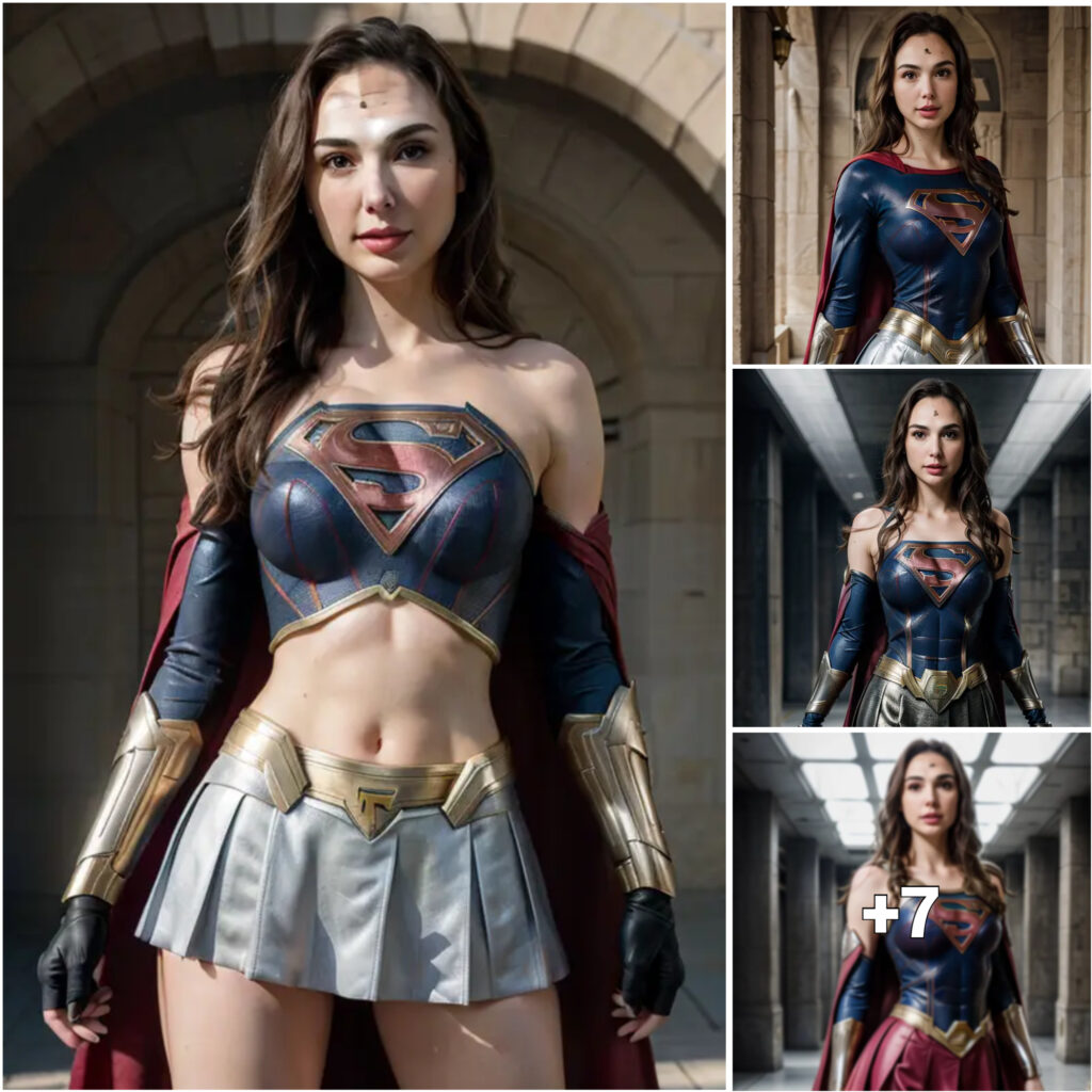 Gal Gadot’s Unique Twist on Superman’s Costume: A Delightful Partnership