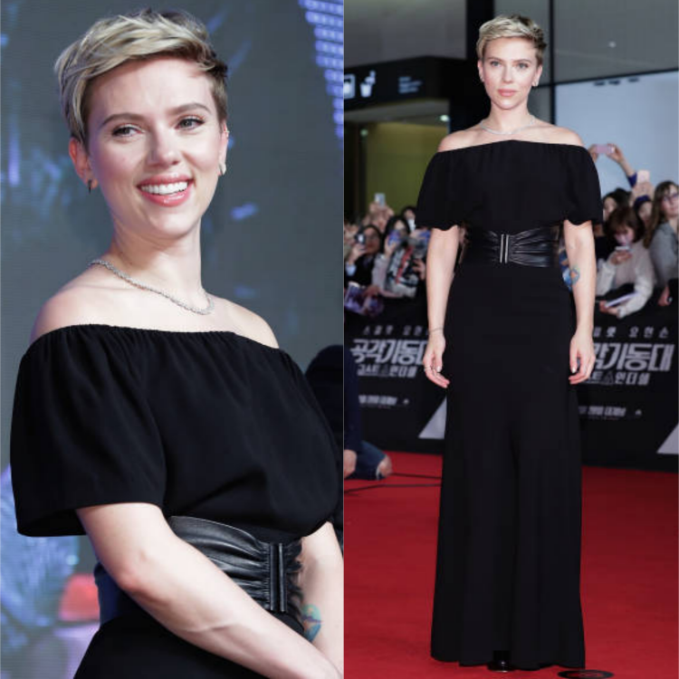 Scarlett Johansson Shines at Exclusive Ghost In The Shell Fan Event on Korean Red Carpet